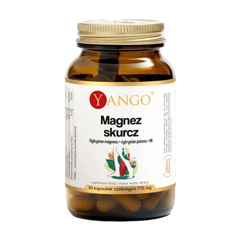 Магній Yango Magnesium, 776 мг, 90 капсул